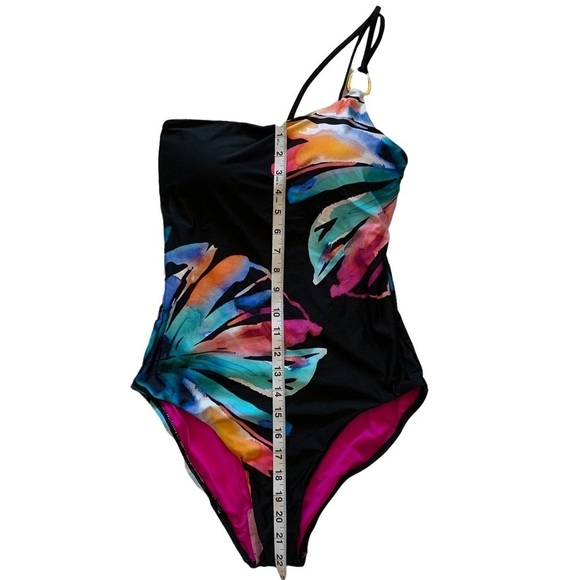 LA BLANCA One Shoulder One Piece Swimsuit! - Picture 4 of 7